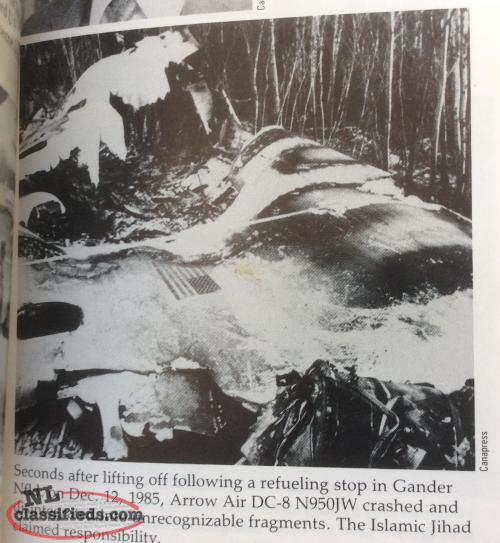 Arrow Air Crash, Gander St. John’s, Newfoundland Labrador NL