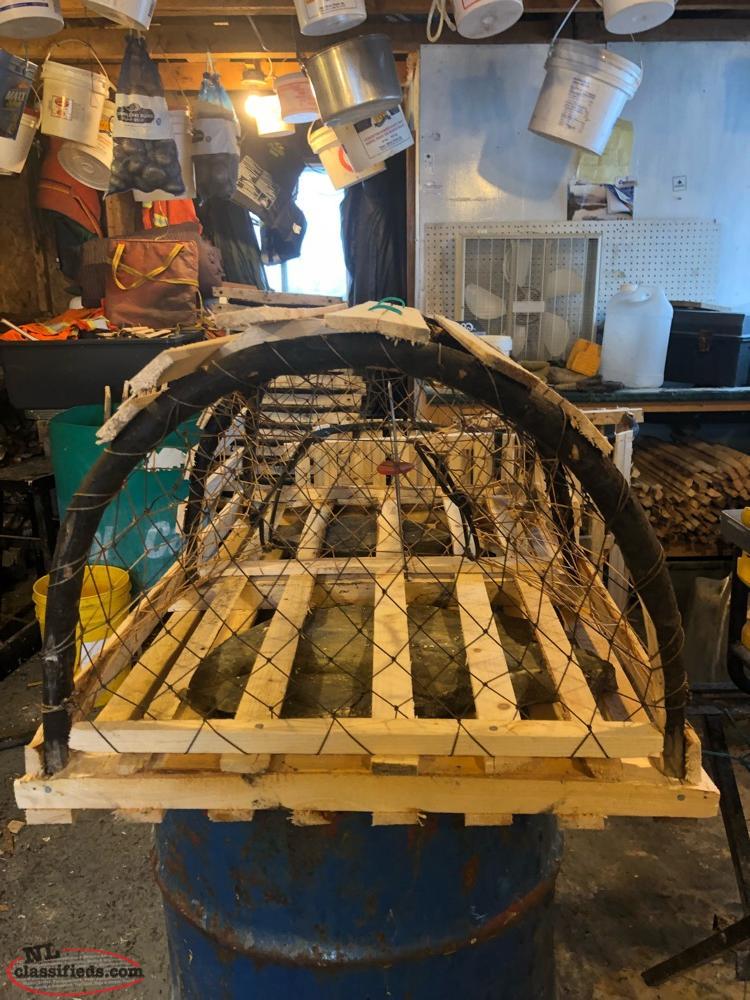 New Wooden Lobster Pots Gander Area, Newfoundland Labrador NL