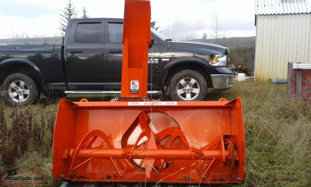 Snow blower attachment for Kubota BX25 Mcivers, Newfoundland Labrador