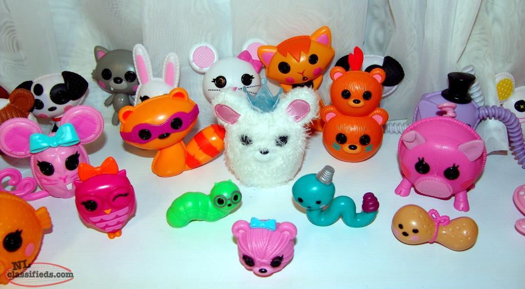 Lalaloopsy Pets for your Full Size Dolls. Lot of 31 Great Collection