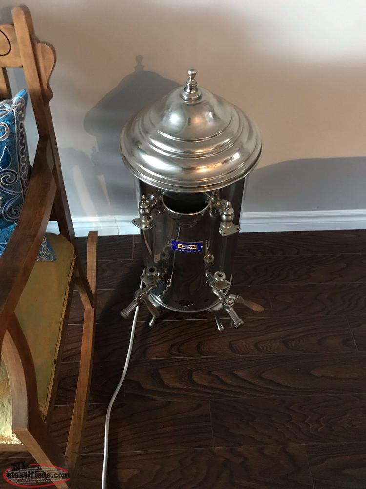 Antique Stainless Steel Coffee Urn Carbonear, Newfoundland Labrador