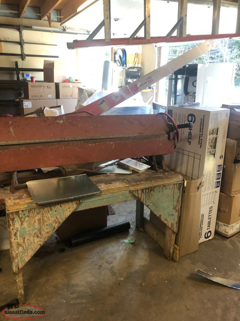 Metal Brake For Sale >> For Sale 4 Sheet Metal Brake Marystown Newfoundland Labrador Metal Brake For Sale >> For Sale 4 Sheet Metal Brake Marystown Newfoundland Labrador