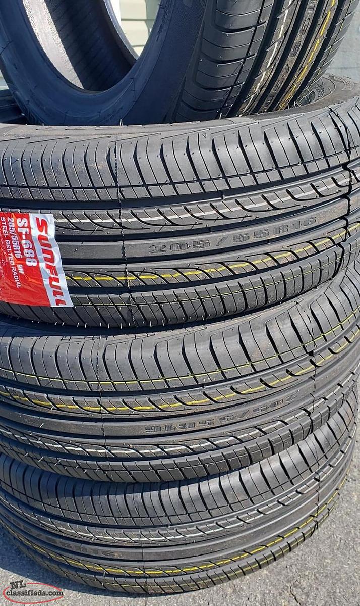 BRAND NEW 205/55/16 SUMMER TIRES Cbs St. John's, Newfoundland Labrador NL Classifieds