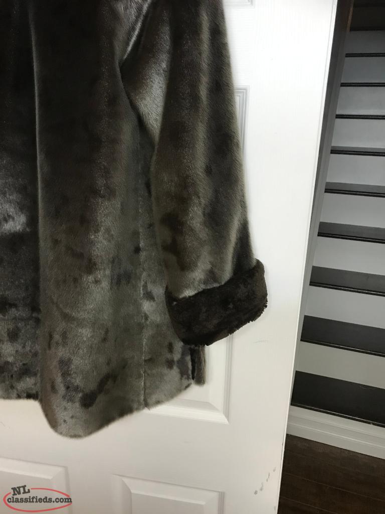 Vogue Furriers Sealskin Coat Upper Island Cove, Newfoundland Labrador