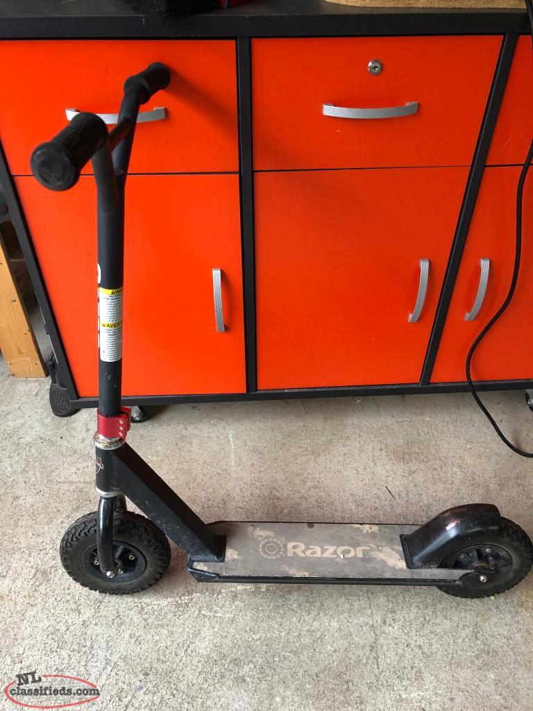 Razor Scooter with Rubber Tire wheels St. John's, Newfoundland Labrador NL Classifieds
