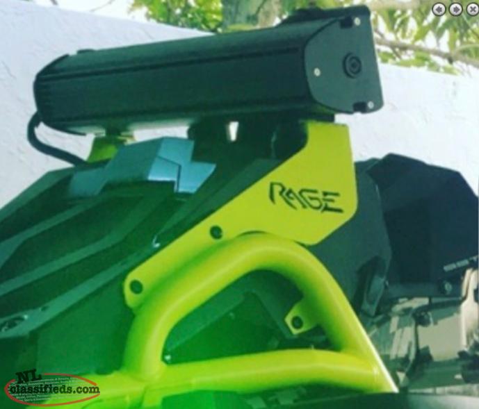 Can Am Outlander XMR rage fab light bar sound bar mount Gander