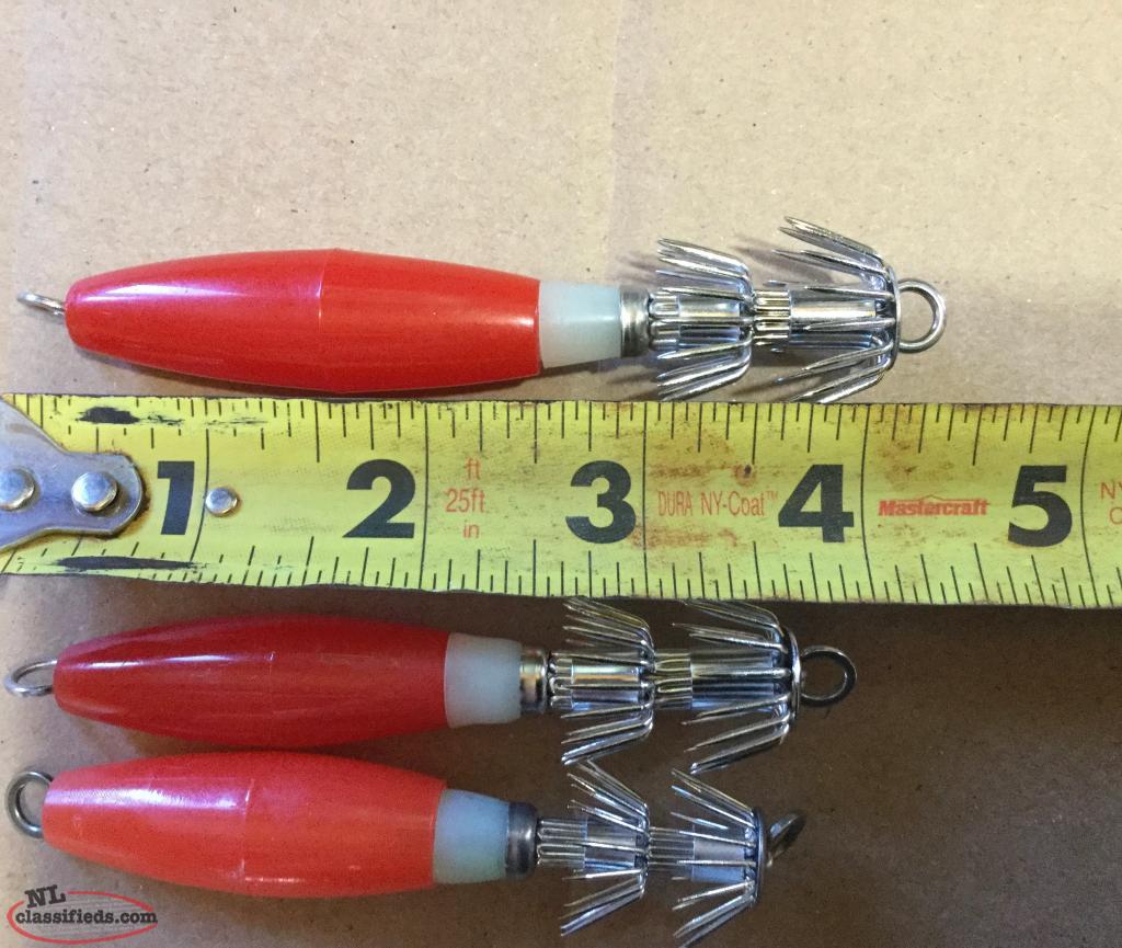 SOLID RED SQUID JIGGERS Greenspond, Newfoundland Labrador NL Classifieds