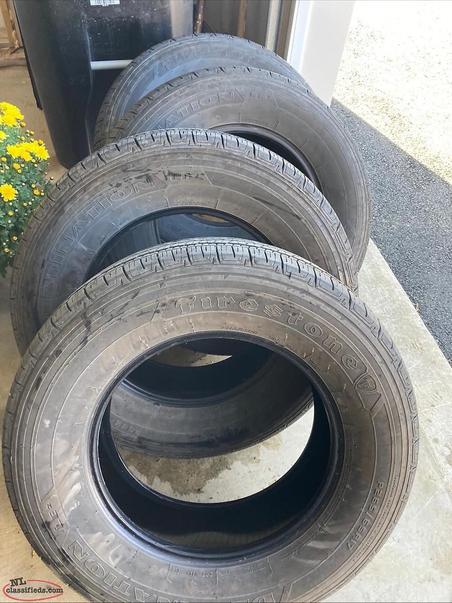 265/65R17 Firestone tires St.john’s, Newfoundland Labrador NL
