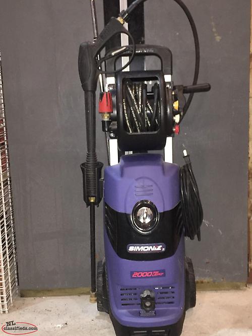 Simoniz 2000 PSI Pressure Washer St.