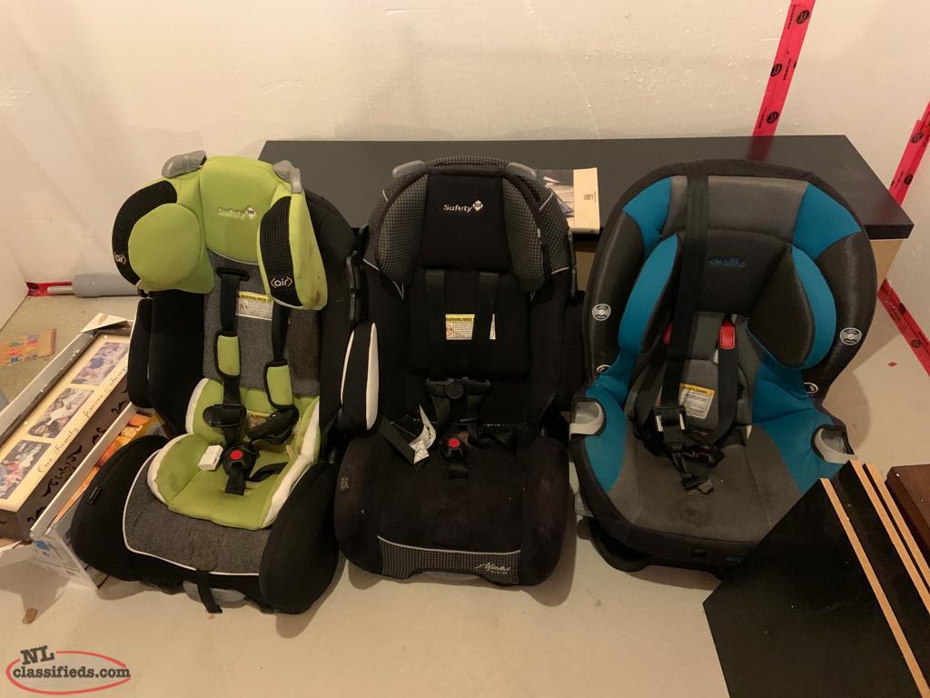 3 car seats for sale Torbay, Newfoundland Labrador NL Classifieds
