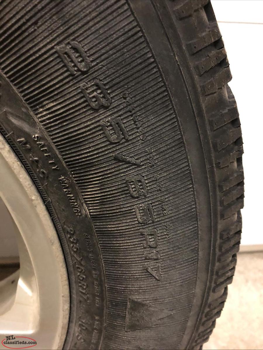 23565R17 studded tires and rims St. John's, Newfoundland Labrador