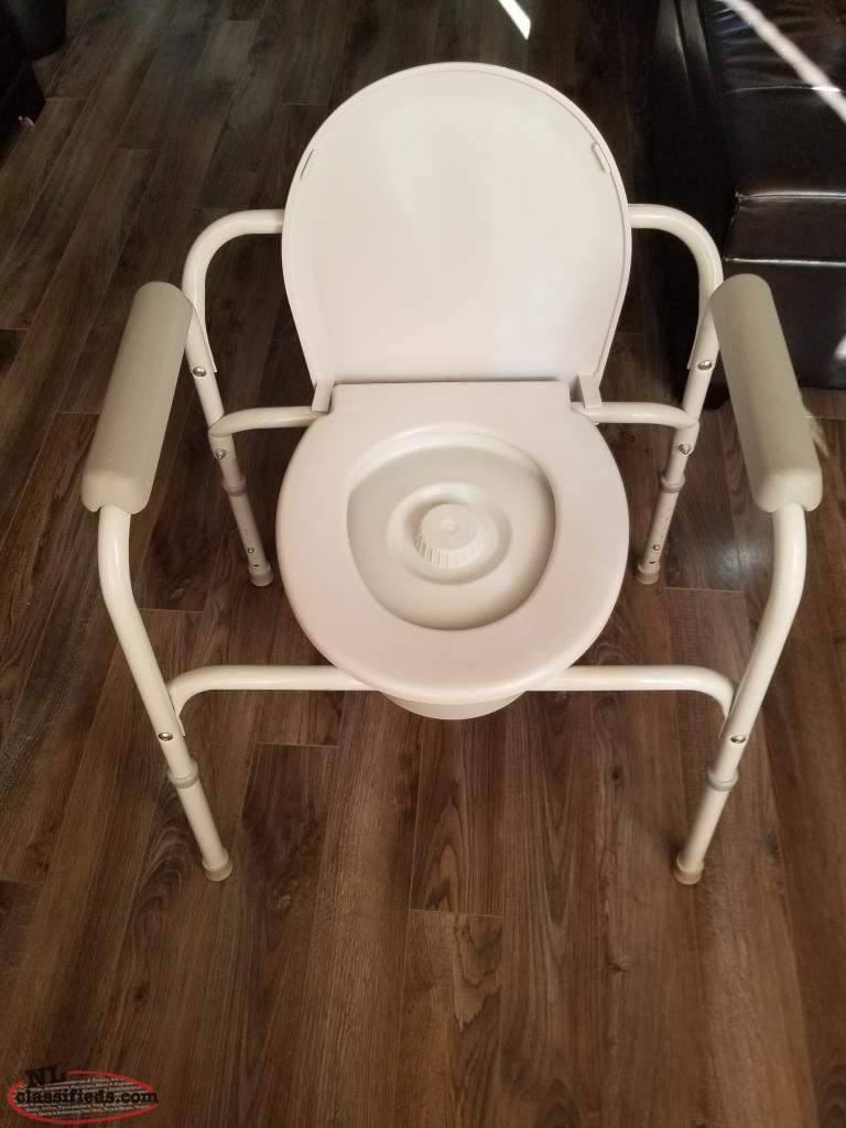 Raised Toilet seat, Shower chair and commode Mount Pearl