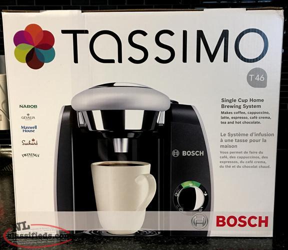 Brand New Bosch Tassimo T46 Coffee Maker Lower Island Cove