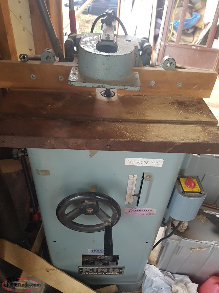 King Industrial 3/4" Wood Shaper Mount Pearl, Newfoundland Labrador
