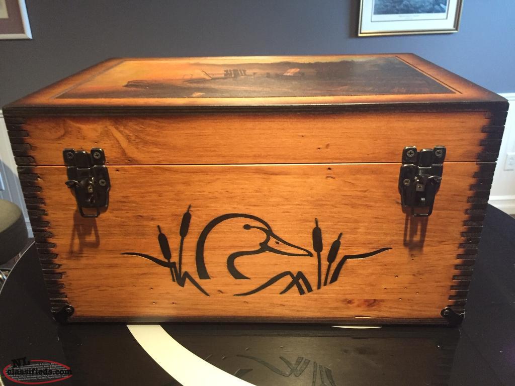 Ducks Unlimited edition wooden Keepsake box Lewisporte, Newfoundland