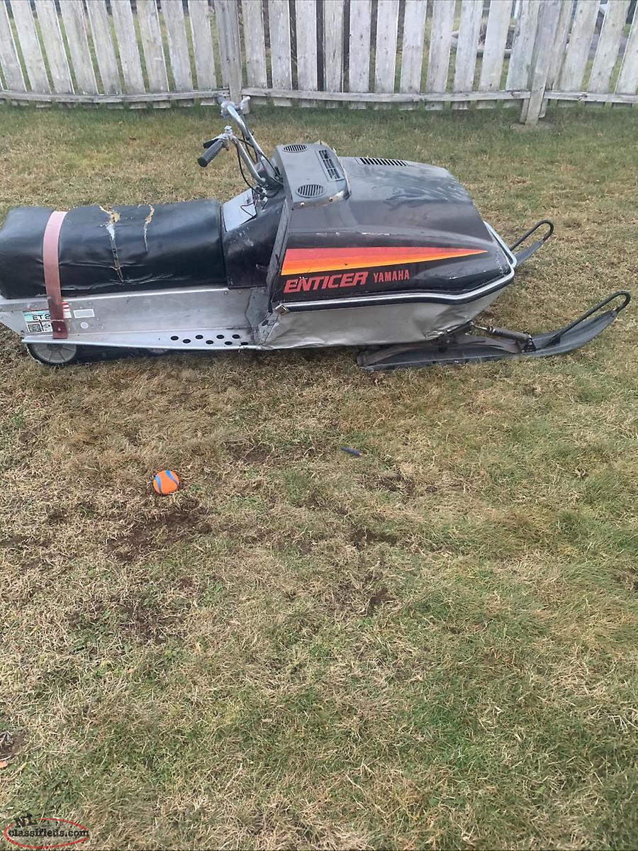 1980 Enticer 250 ski St. John’s, Newfoundland Labrador NL Classifieds