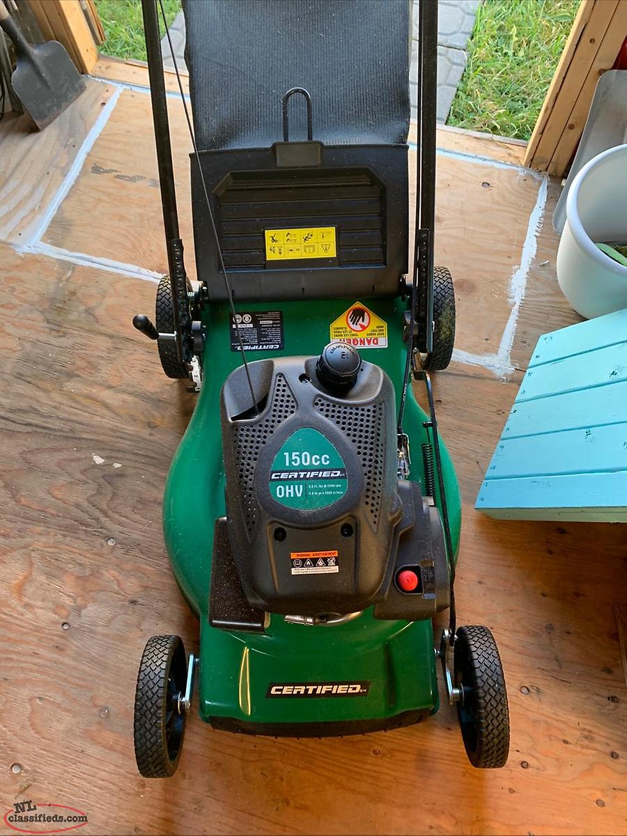 Certified Lawn Mower Paradise, Newfoundland Labrador NL Classifieds