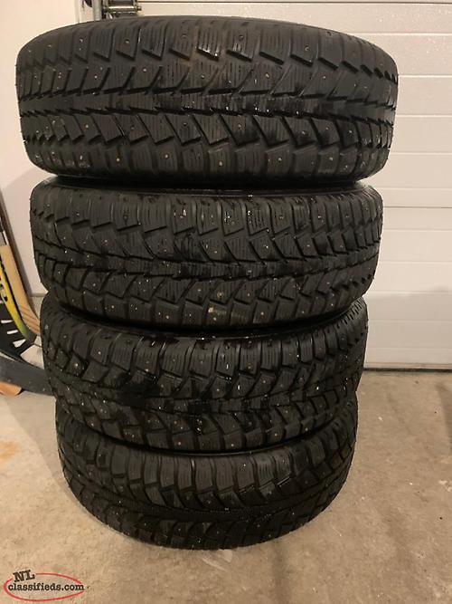 215/65R17 Studded winter tires and rims St. John's, Newfoundland