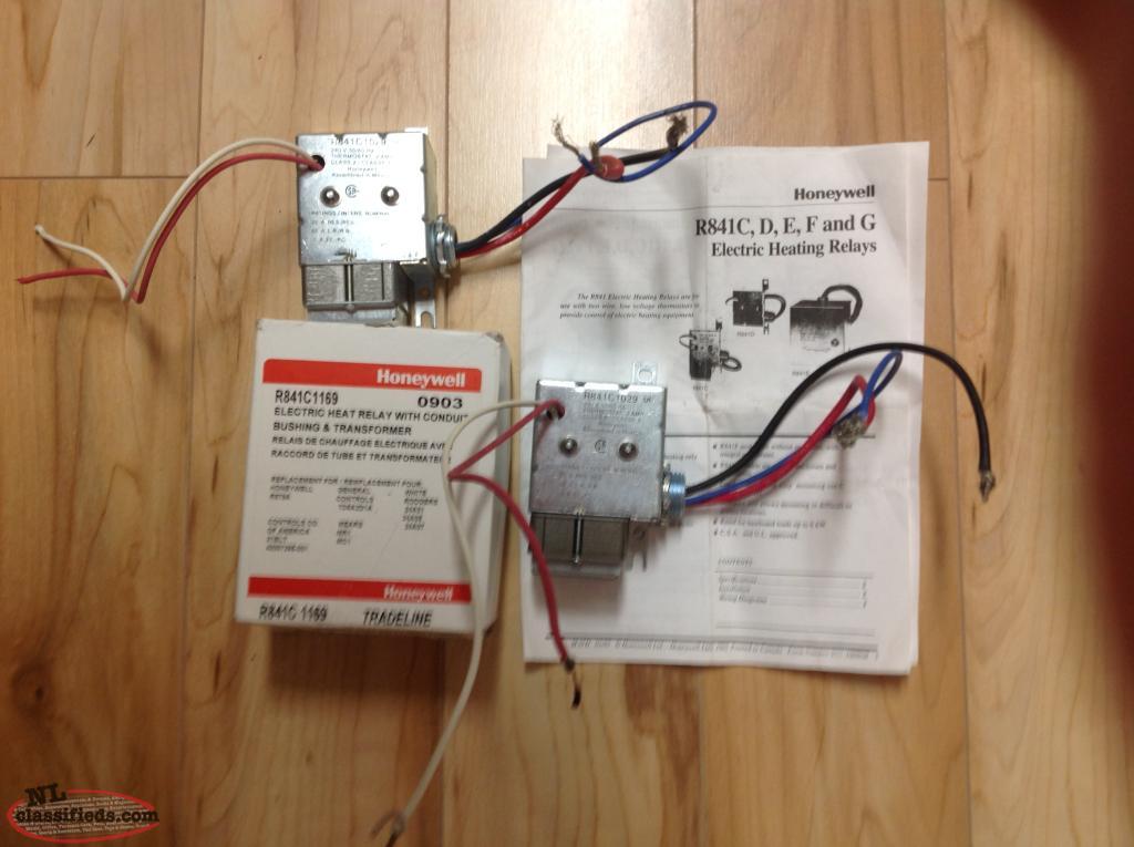 Make and Break Coil Relays for electric Baseboard Heaters Laurenceton, Newfoundland Labrador