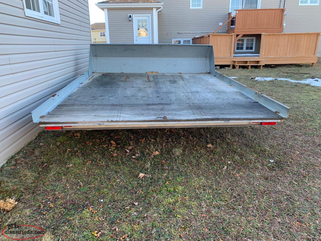 Galvanized Double Snowmobile / 8' x10' Utility Trailer Gander, Newfoundland Labrador NL