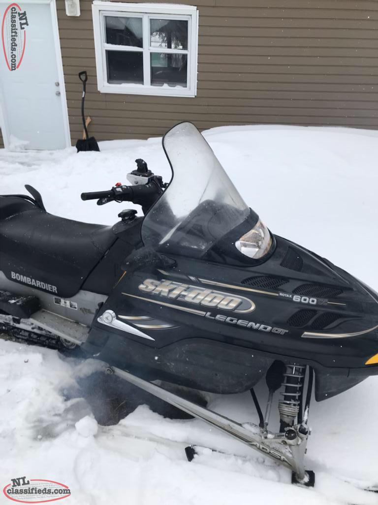 2004 Legend 600 Ski doo Gander, Newfoundland Labrador NL Classifieds