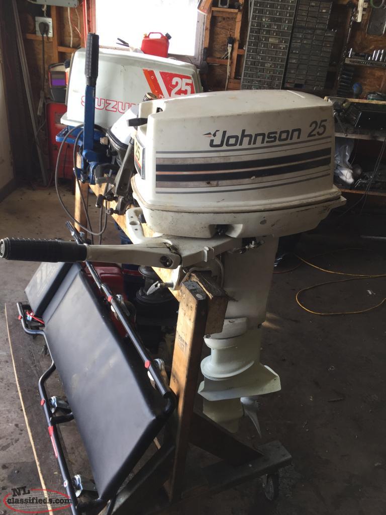 25 Johnson 2 stroke LONG SHAFT Blaketown, Newfoundland Labrador NL