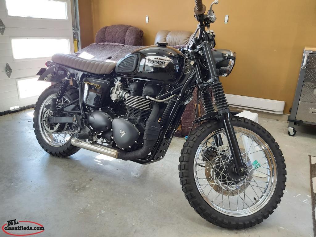 2010 triumph scrambler for sale