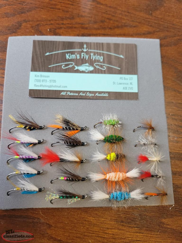 Salmon flies St. Lawrence, Newfoundland Labrador NL Classifieds