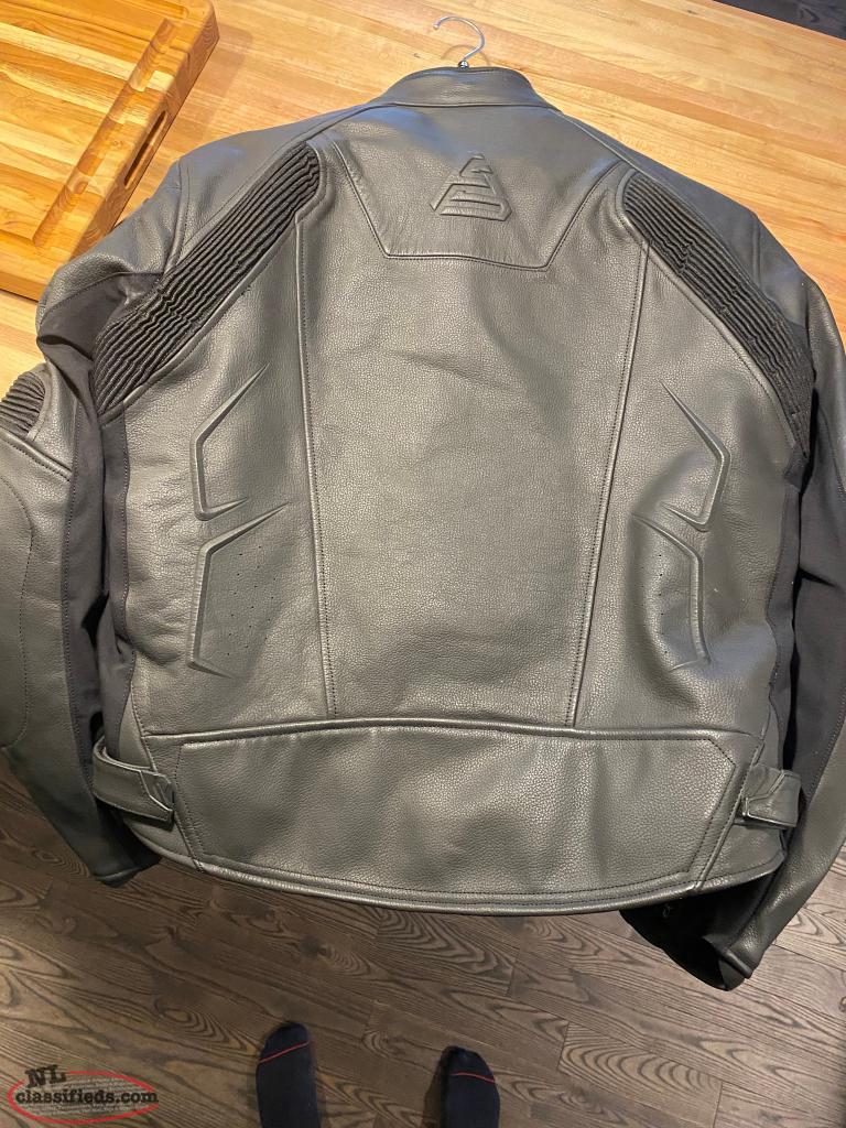 fieldsheer shadow leather jacket