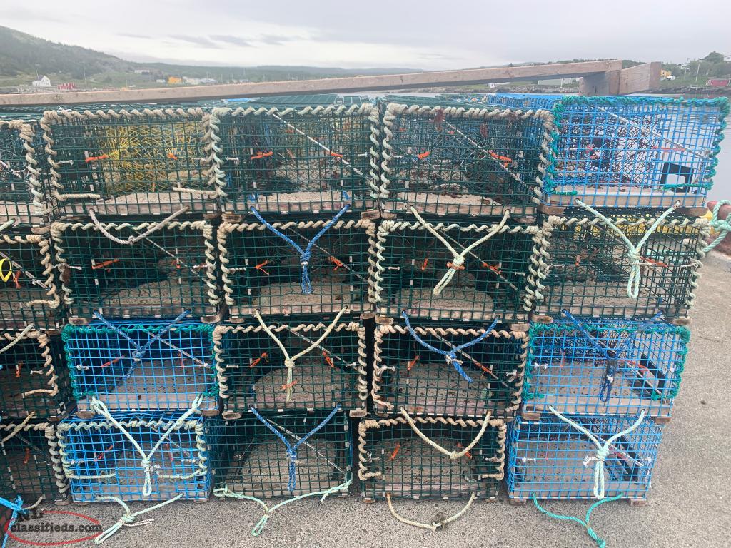 64 Lobster Pots Hant's Harbour, Newfoundland Labrador NL Classifieds