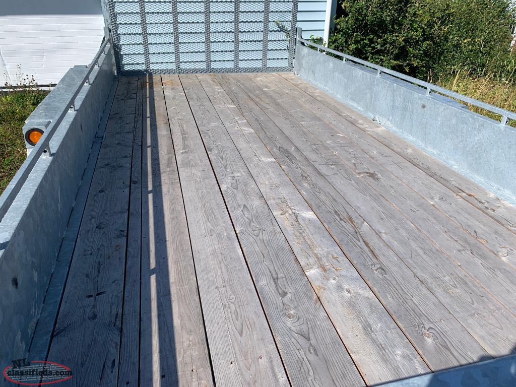 2022 Bluewater Galvanized Landscape Trailer Queen's Cove