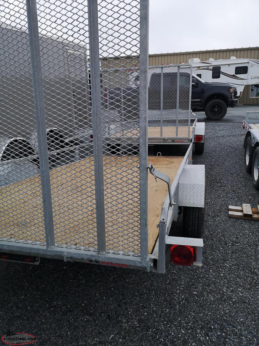 2022 K TRAIL GALVANIZED SINGLE AXLE ATV TRAILER 6'X12' Gander