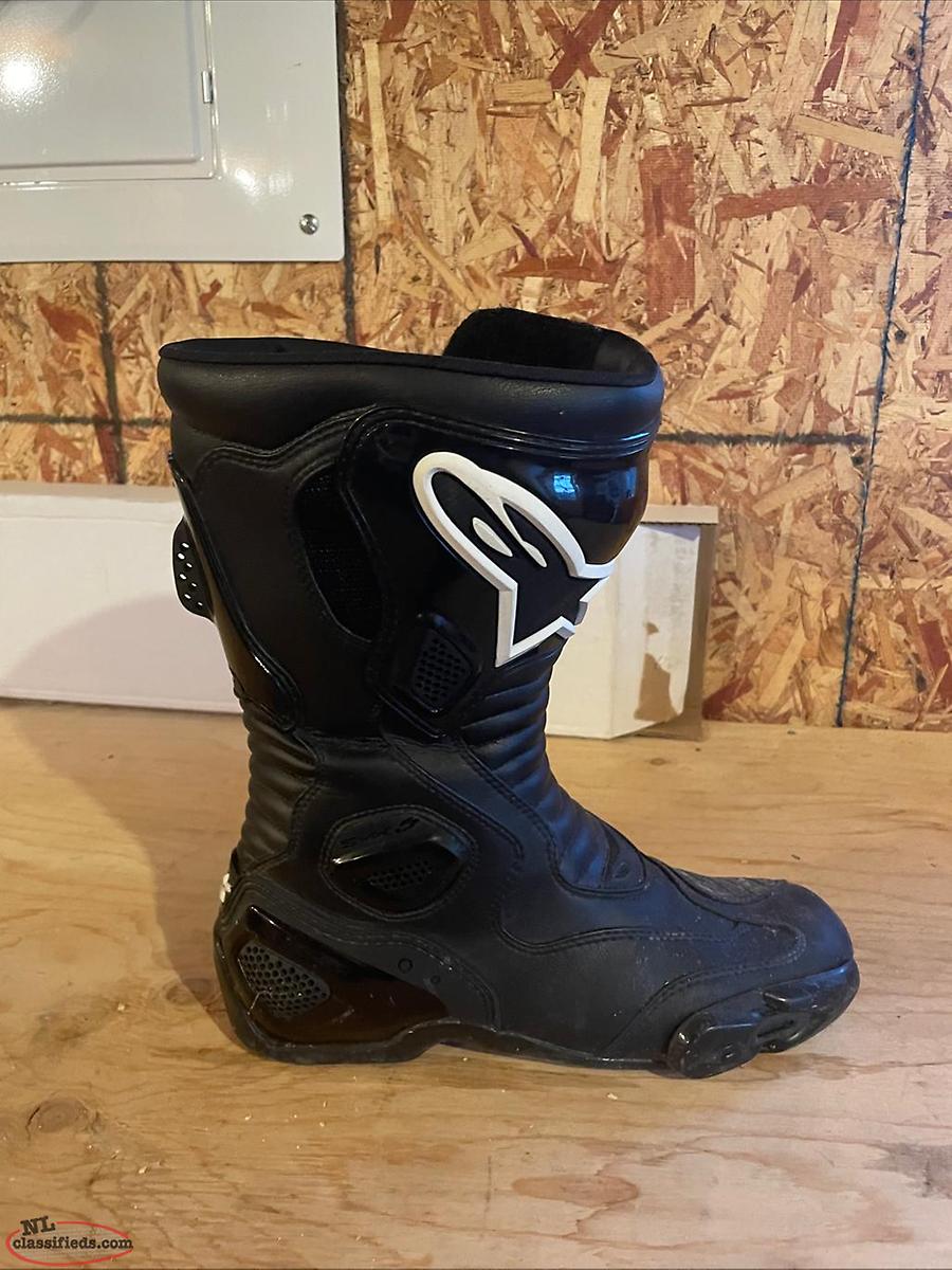 Alpinestars SMX-5 motorcycle boots size 