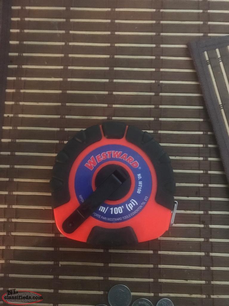 100 foot measure tape westward St. John’s, Newfoundland Labrador NL