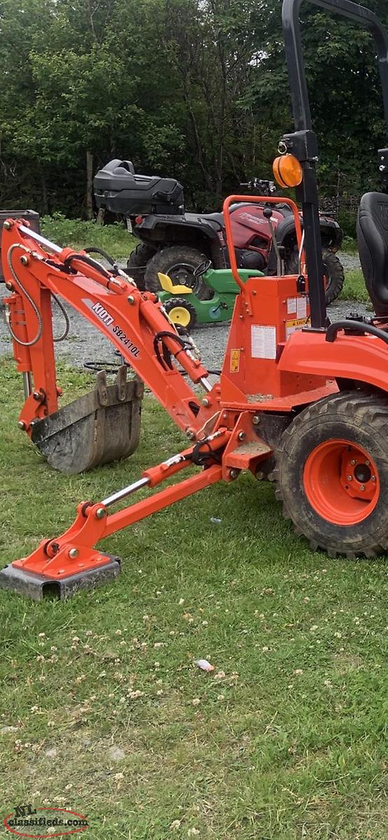 2019 kioti backhoe attachment SL2410L Cbs, Newfoundland Labrador NL