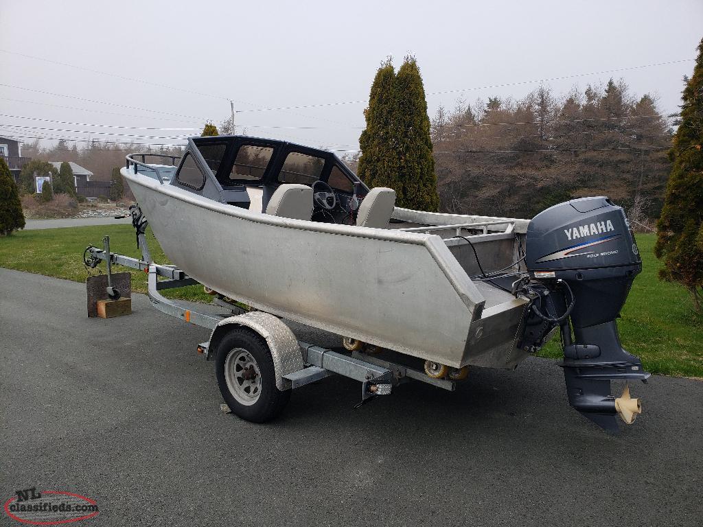 Boat, Motor And Trailer Witless Bay, Newfoundland Labrador NL