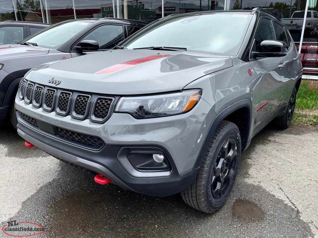 NEW 2023 4X4 JEEP COMPASS TRAILHAWKS MARSH MOTORS 290+TAX BW