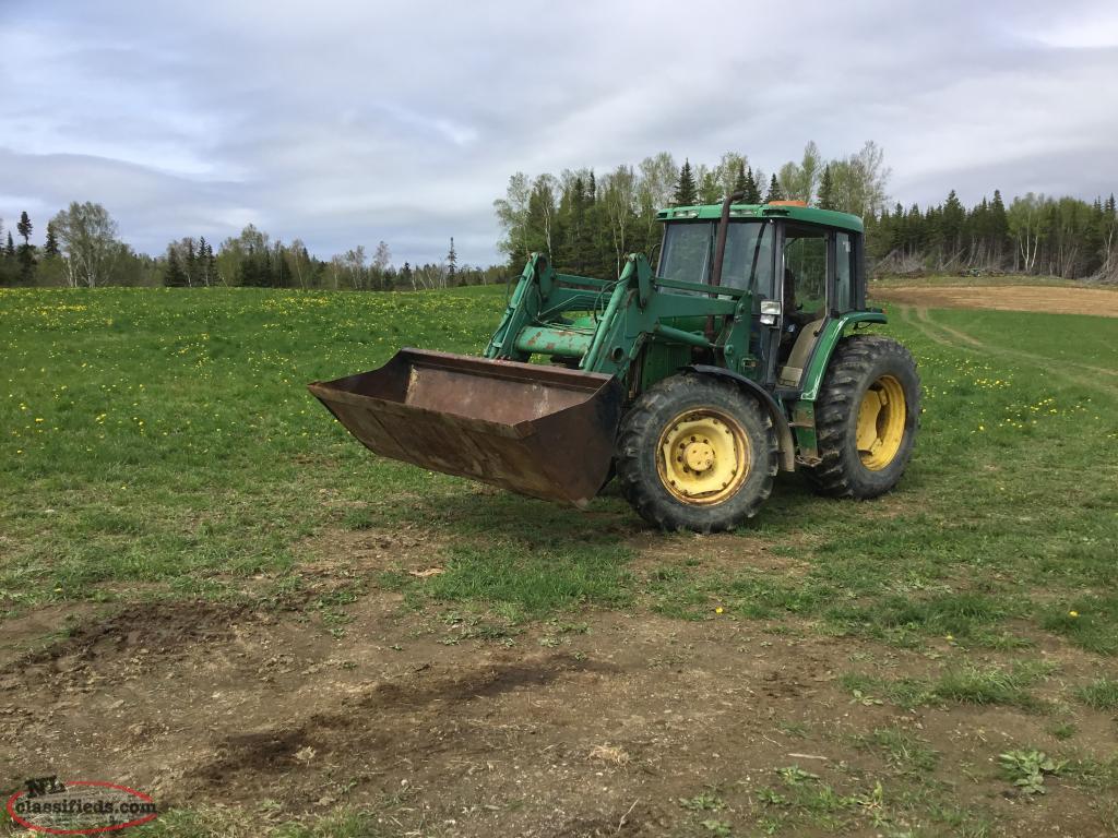 John Deere 4x4 farm tractor Cormack, Newfoundland Labrador NL