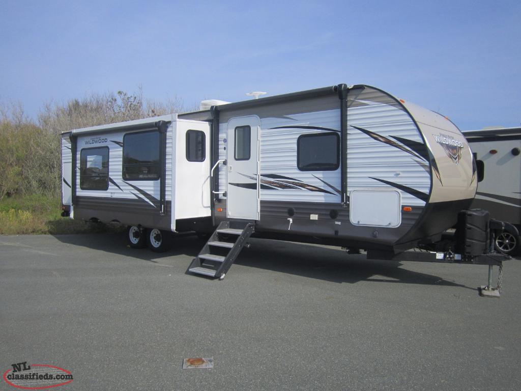 2019 Wildwood 32BHI Triple Slide Bunkhouse Trailer 215 Biweekly Tax In Conception Bay South