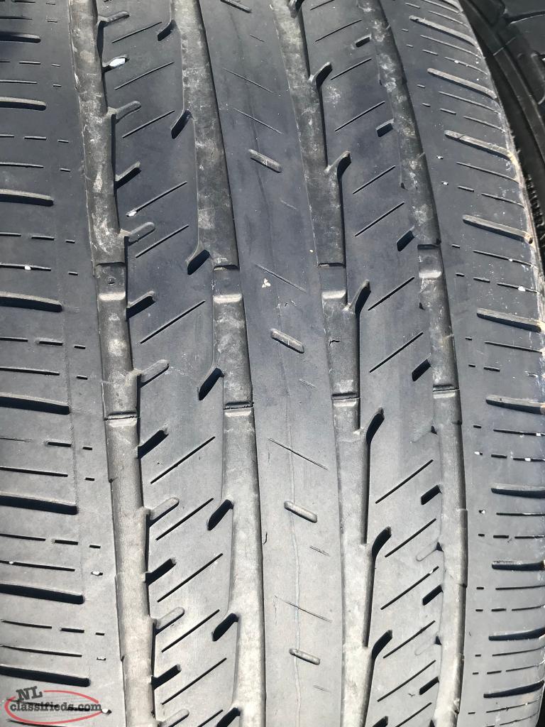 Three Bridgestone LS100 RFT (Run Flat Tires) 225 40 19 St. John's, Newfoundland Labrador NL