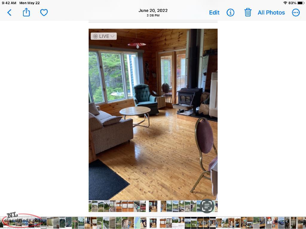 Beautiful Cabin For Sale. Bonavista Bay St Johns, Newfoundland