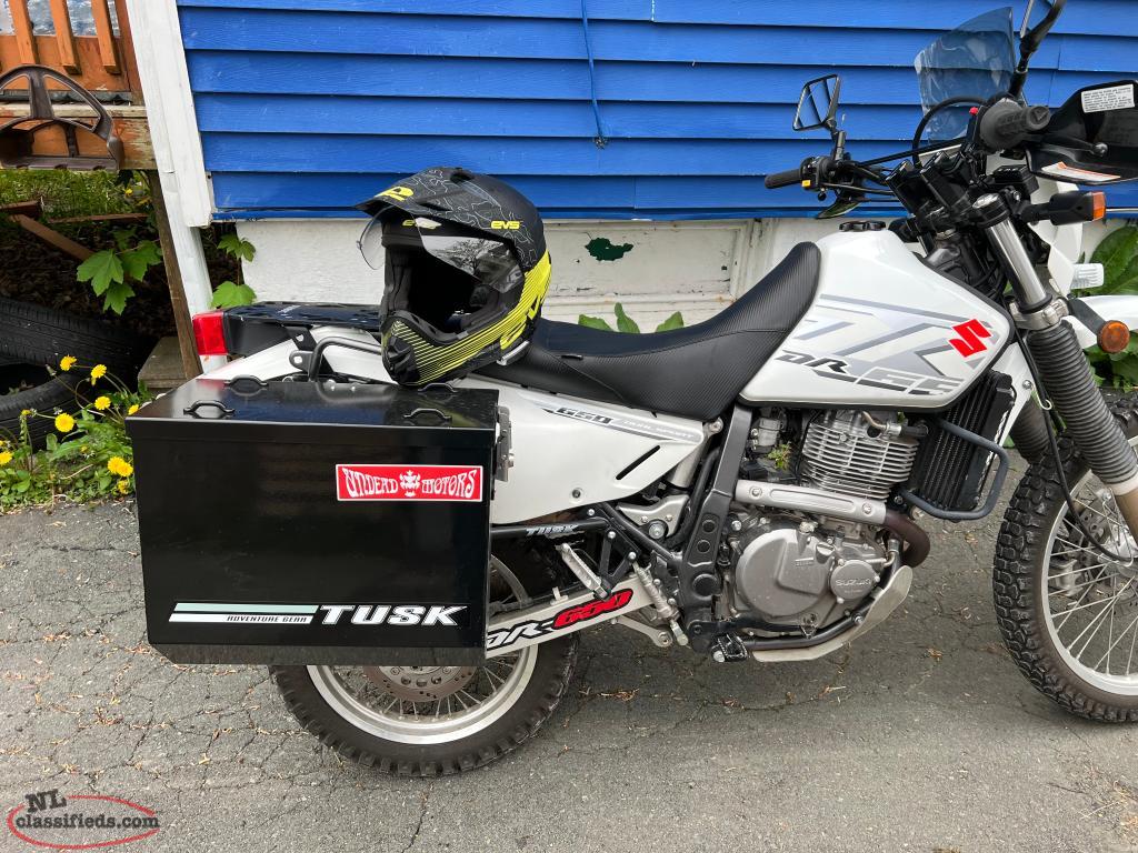 suzuki dr650 panniers
