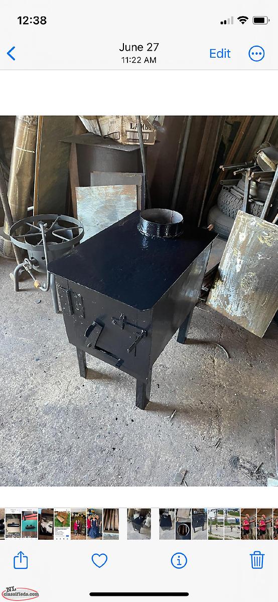 Newly Made Wood Burning Pool Heater Canada, Newfoundland Labrador