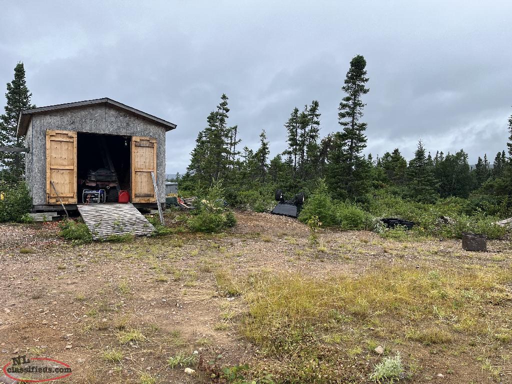 Approx 1 Acre Land with cabin Birchy Lake brookside Near