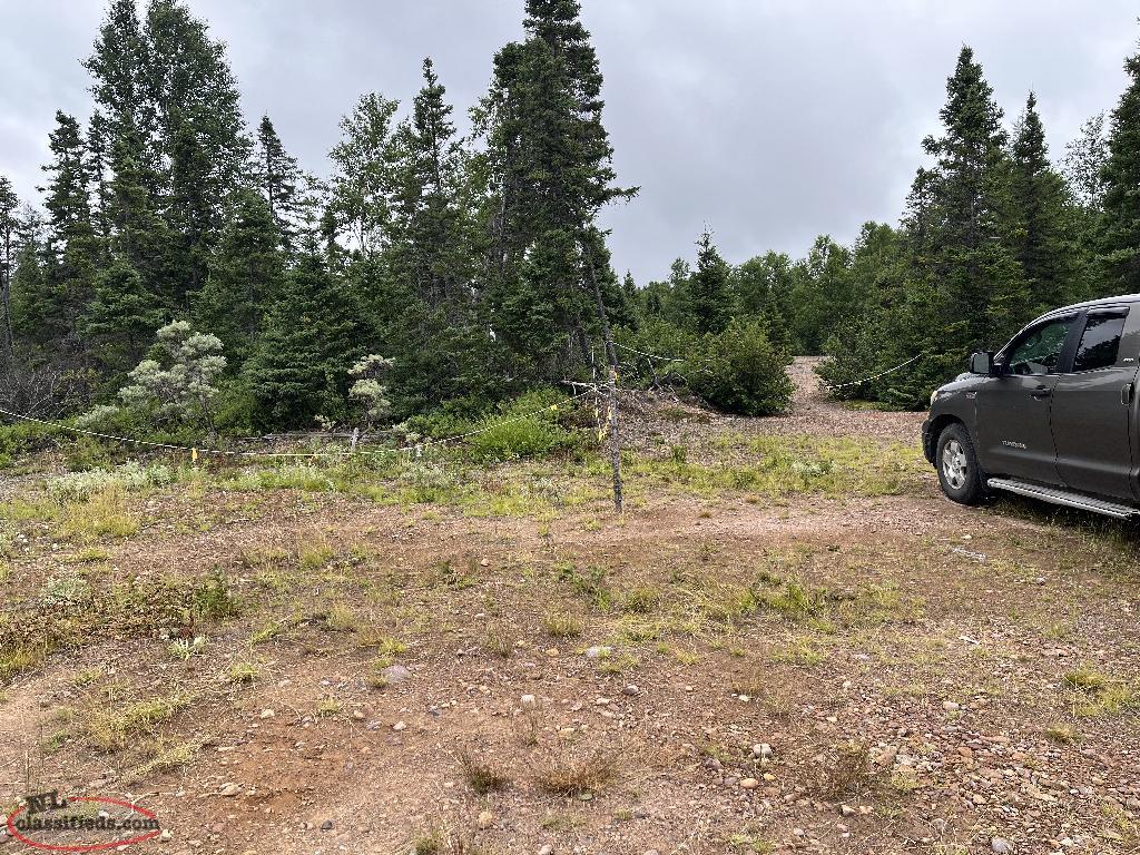 Approx 1 Acre Land with cabin Birchy Lake brookside Near