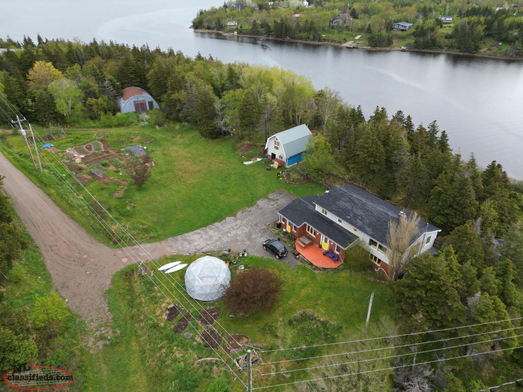 riverfront home + land in beautiful codroy valley St. Andrew's