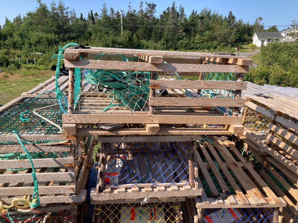 100 wooden lobster pots for sale B.bay, Newfoundland Labrador NL