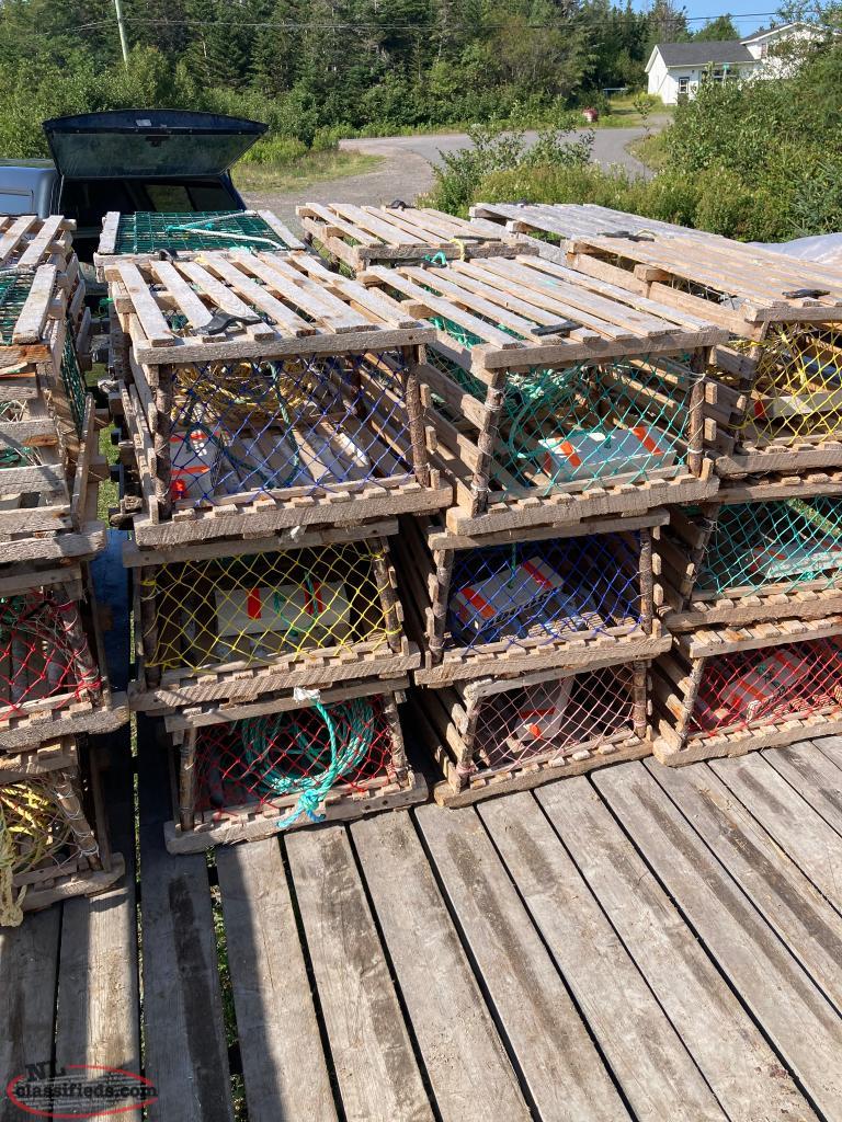 100 wooden lobster pots for sale B.bay, Newfoundland Labrador NL