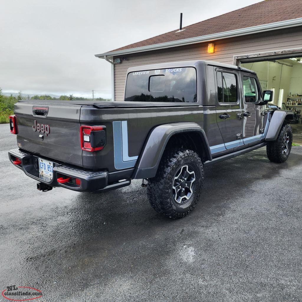2021 Jeep Gladiator Rubicon 4X4. Mopar Gold plan warranty until May 27