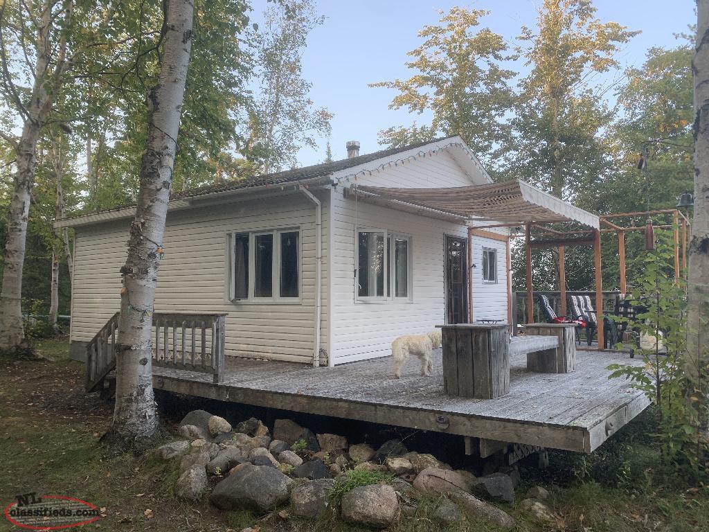 Lakefront Cottage On Sandy Lake. Howley. SALE PENDING Corner Brook